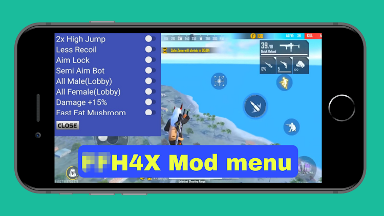 #1. Fire Mod Menu (Android) By: A Pennine white wolf