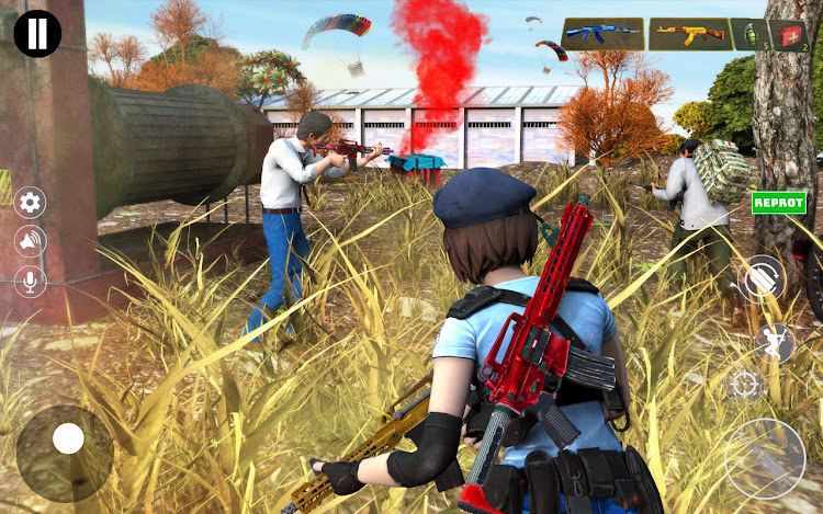 #1. FortFight Battle Royale FPS 3D (Android) By: Good Action Games