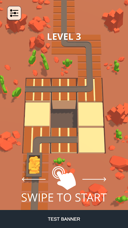 #1. Golden Crossy Mine (Android) By: Busy Gamers