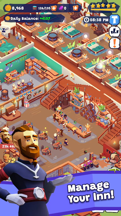 #1. Idle Inn Empire: Hotel Tycoon (Android) By: SayGames Ltd