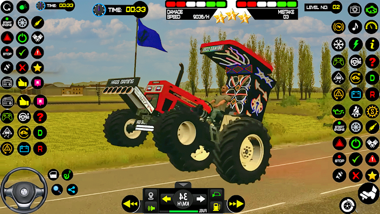 #1. Indian Tractor Game 2023 (Android) By: Star Gaming 2022