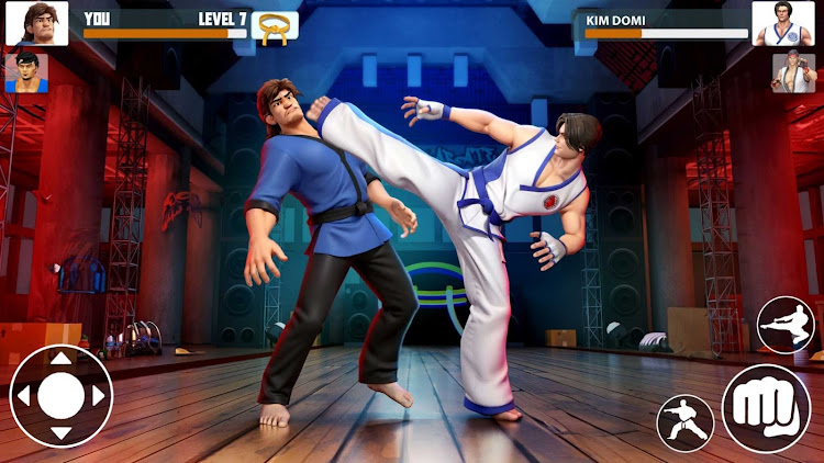 #1. Karate Fighter: Fighting Games (Android) By: Fighting Arena