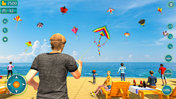 #1. Kite Basant: Kite Flying Games (Android) By: Legendary Cluster Arena