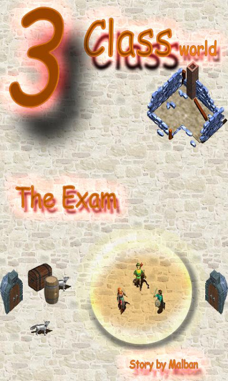 #1. Land of Three Classes (Android) By: Hosted Games