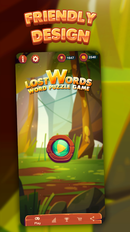 #1. Lost Words - Crossword Puzzle (Android) By: SplashOfGames