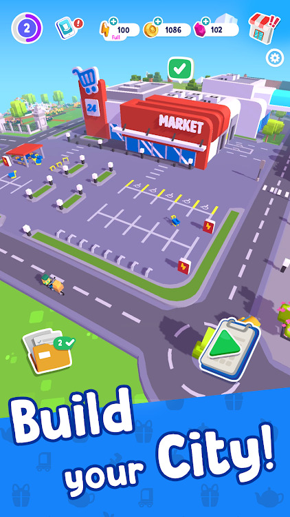 #1. Merge Mayor - Match Puzzle (Android) By: StarBerry Games