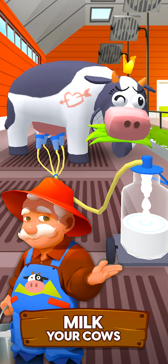 #1. Milk Farm Tycoon (Android) By: East Side Games Studio