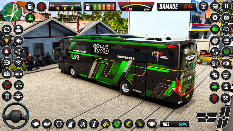 #1. Modern Bus Simulator: Euro Bus (Android) By: Games Tooist