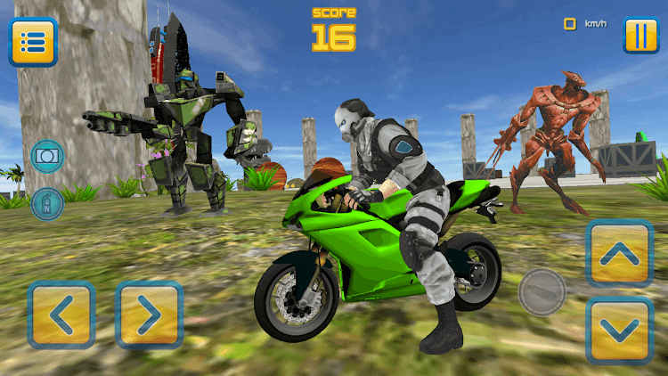 #1. Motorbike Monster Escape 3D (Android) By: Mibejo Mobile