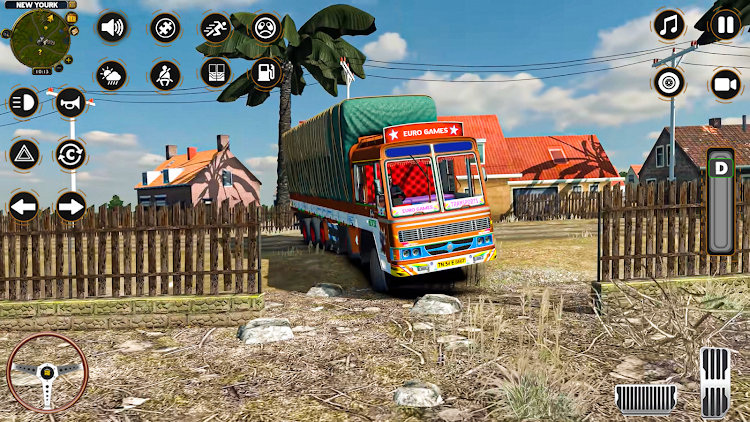 #1. Mud Truck Driving Simulator (Android) By: Euro Games Hub