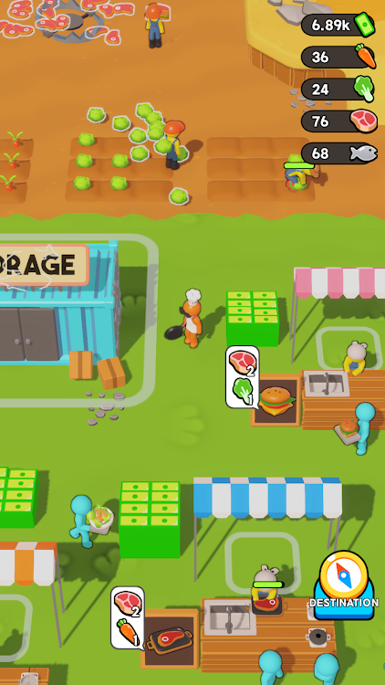 #1. Organic Chef (Android) By: Fire Shrike Games