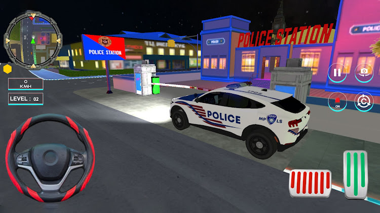 #1. Police Car Game Car Chase (Android) By: Tera Gamers