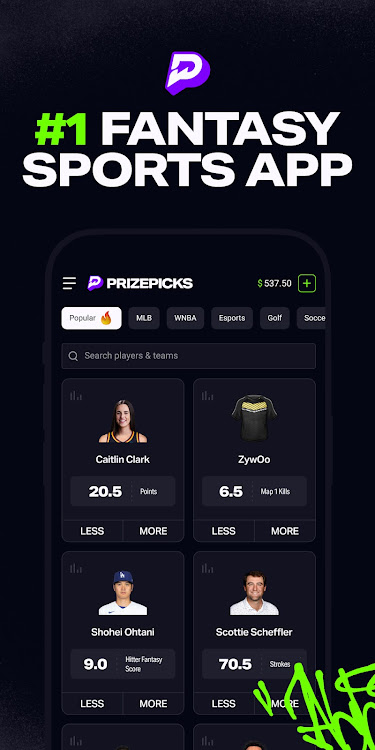 #1. PrizePicks - DFS Game (Android) By: PrizePicks