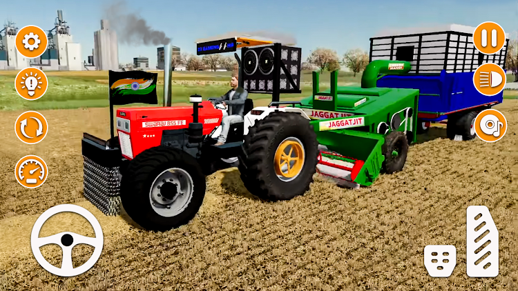 #1. Real Farming Tractor Simulator (Android) By: Extreme Gamerz Studio