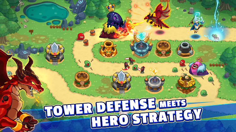 #1. Realm Defense: Hero Legends TD (Android) By: Babeltime US