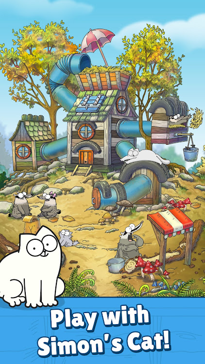 #1. Simon's Cat - Match! (Android) By: Tactile Games Limited