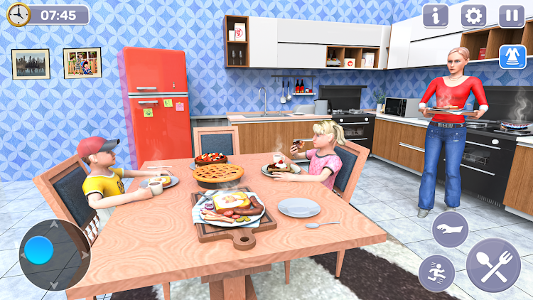 #1. Single Mom Life: Happy Family (Android) By: Soulix 3D Studios