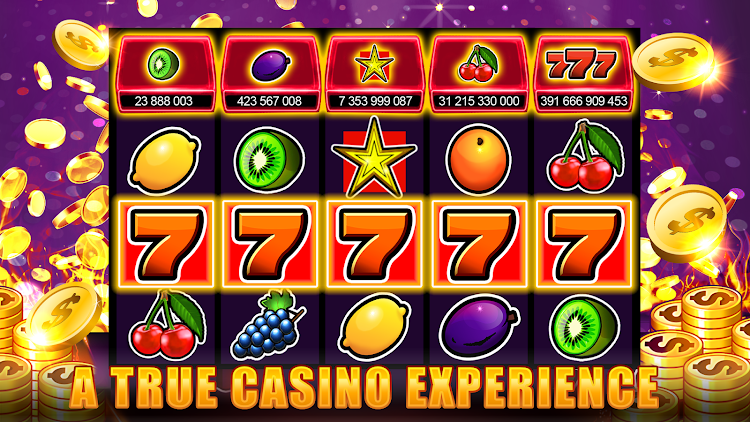 #1. Slots 777 - Slot Machine Games (Android) By: TINYSOFT - slots, slot machines & casino games