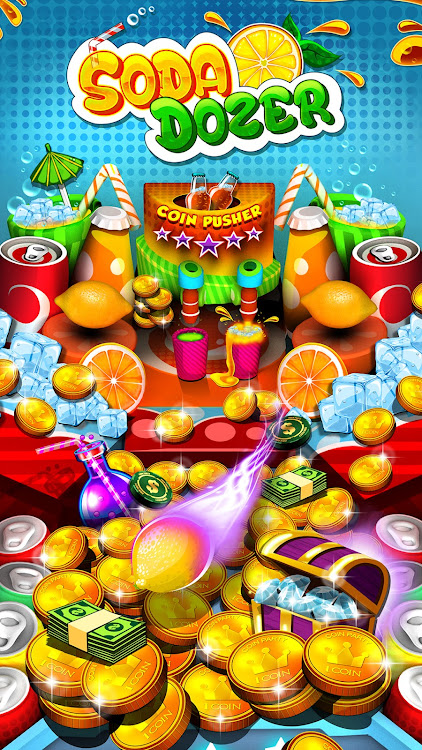 #1. Soda Coin Party Dozer (Android) By: Mindstorm Studios