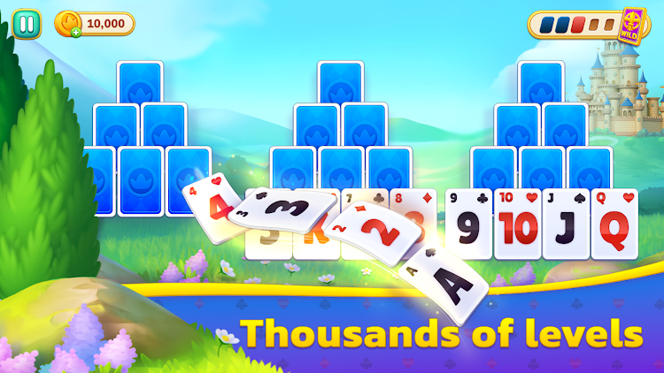 #1. Solitaire Castle Royal (Android) By: Six Red Guns