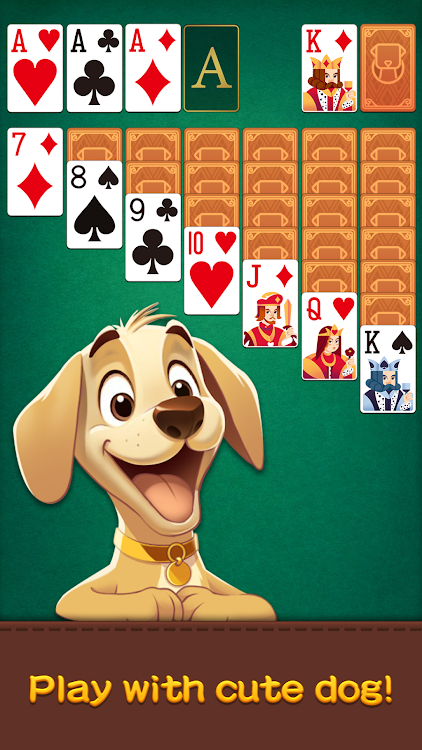 #1. Solitaire - My Dog (Android) By: Aged Studio Limited