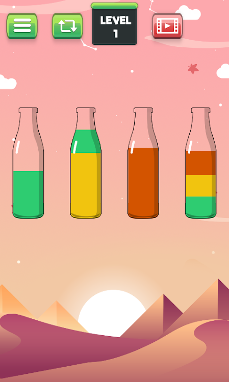 #1. Sort Water - Color Puzzle (Android) By: RomainImberti