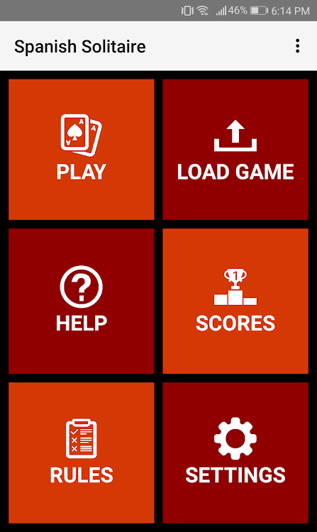 #1. Spanish Solitaire (Android) By: Melele