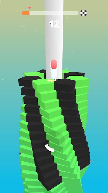 #1. Stack Ball Master (Android) By: Busy Gamers