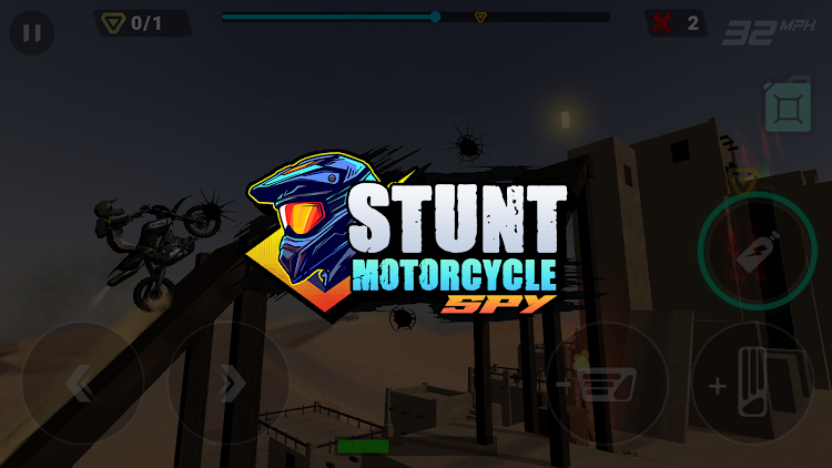 #1. Stunt Motorcycle: Extreme Spy (Android) By: Pulsar Studio Games