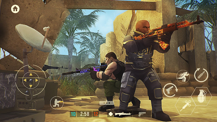 #3. Tacticool: Tactical fire games (Android) By: Panzerdog