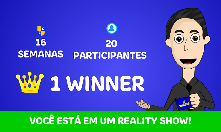 #1. The Winner - O Reality Show (Android) By: Sem Café Studio