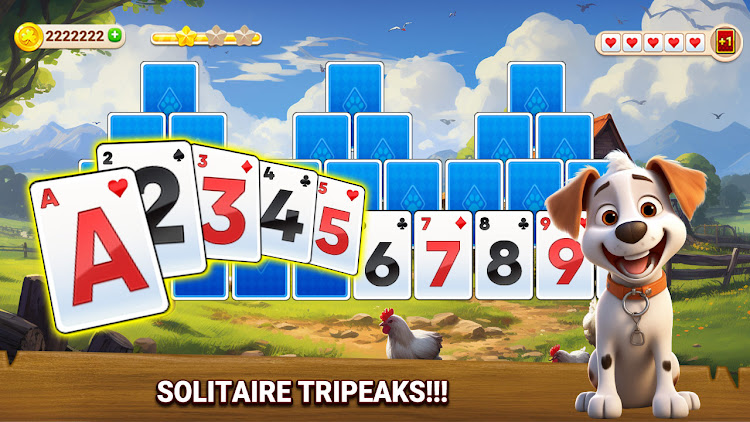 #1. TriPeaks Solitaire Match (Android) By: mahjong connect