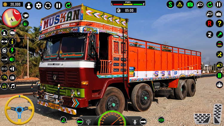 #1. Truck Simulator: Indian Truck (Android) By: Gamers Tribe