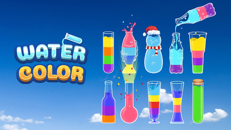 #1. Water Color - Sorting Games (Android) By: MeeGame Studio