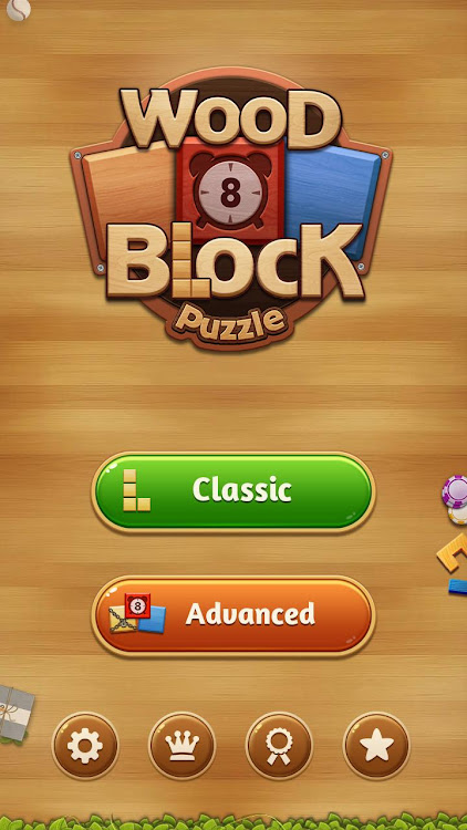 #1. Wood Block Puzzle Classic (Android) By: Play Infinity, Ltd.